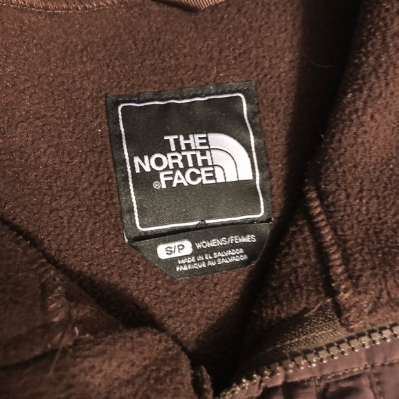 Brown North Face Fleece Jacket - Picture 3 of 4
